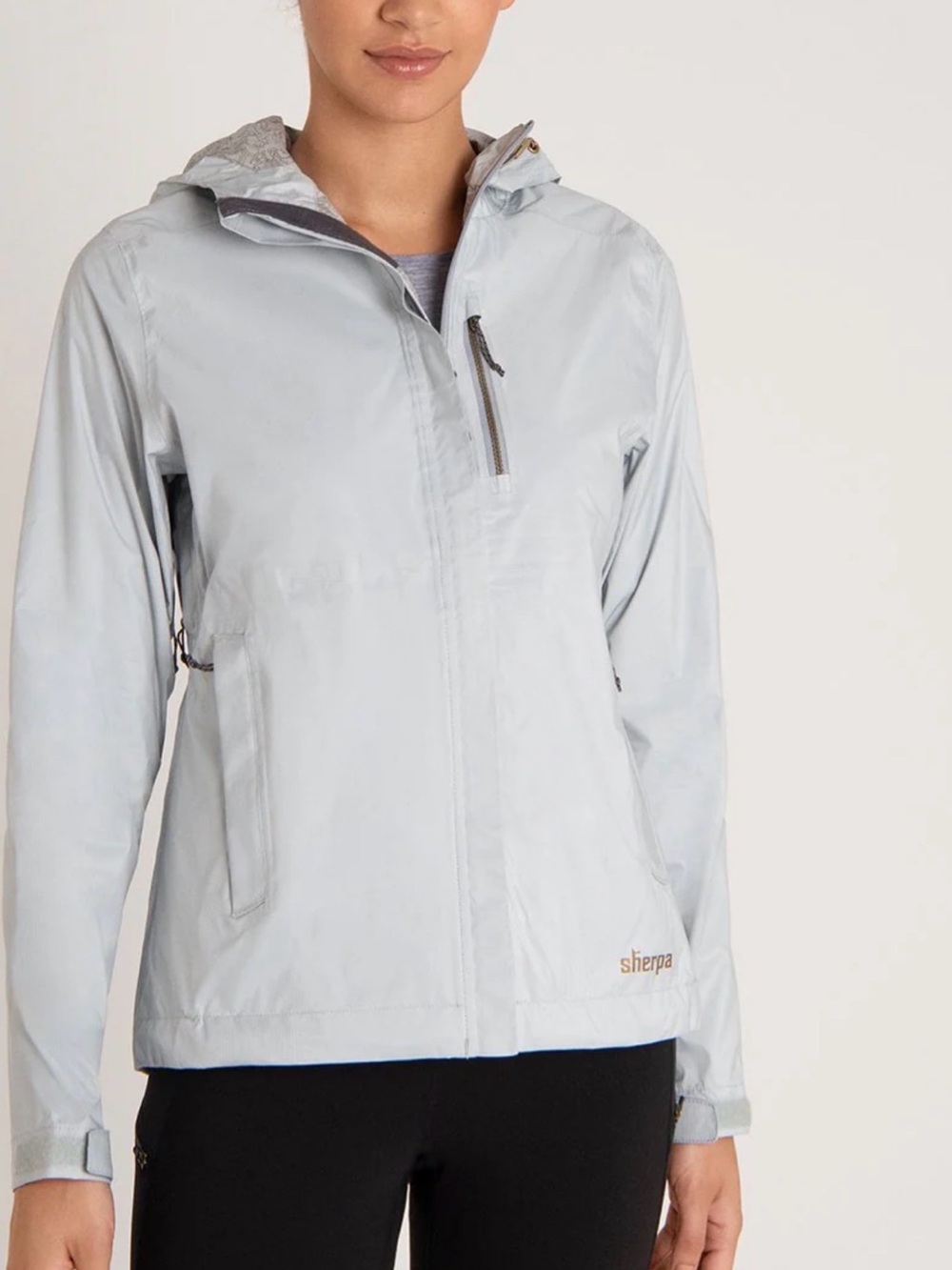 Sherpa Women's Kunde 2.5-Layer Jacket Darjeeling Mist Gray Waterproof Size XXL